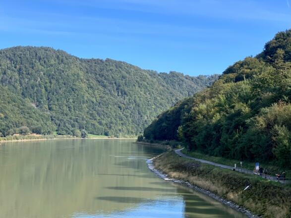 Die Donau bei Jochenstein