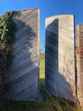 Das Tor zur Blauen Blume innen