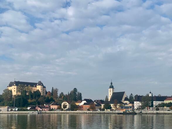 Greinburg und Pfarrkirche Grein an der Donau
