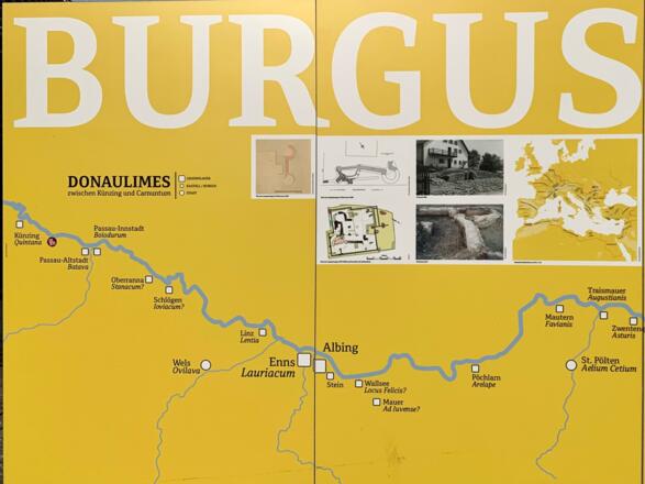 Der Donaulimes, die Nordgrenze des römischen Reiches