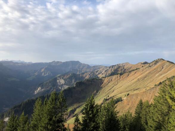 Blick zum Hoher Freschen