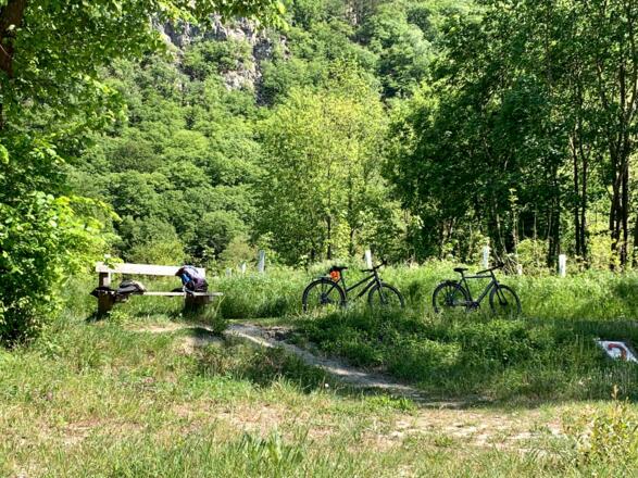 Radler Rast am Donauradweg