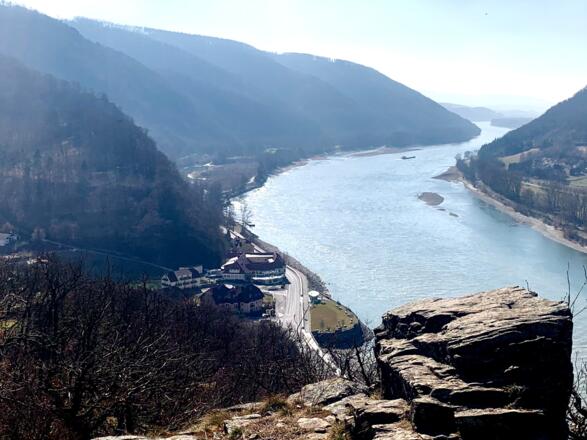 Die Donau vom Luftberg in der Wachau