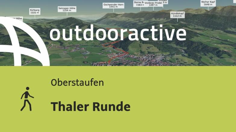 Wanderung in Oberstaufen: Thaler Runde