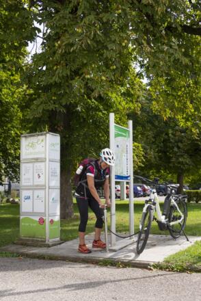 Radservice-Station am Klosterareal Fürstenfeld