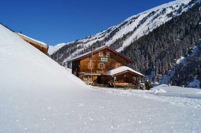Steineralm im Winter