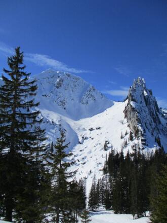 Blankensteinsattel zwischen Blankenstein und Risserkogel