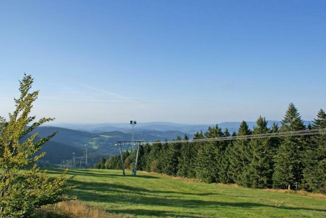 Blick nach Norden vom Weg zum Predigtstuhl