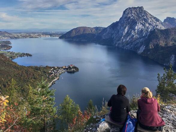 Blick auf den Traunstein