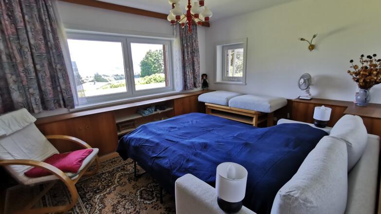 Ferienhaus mit Atterseepanorama