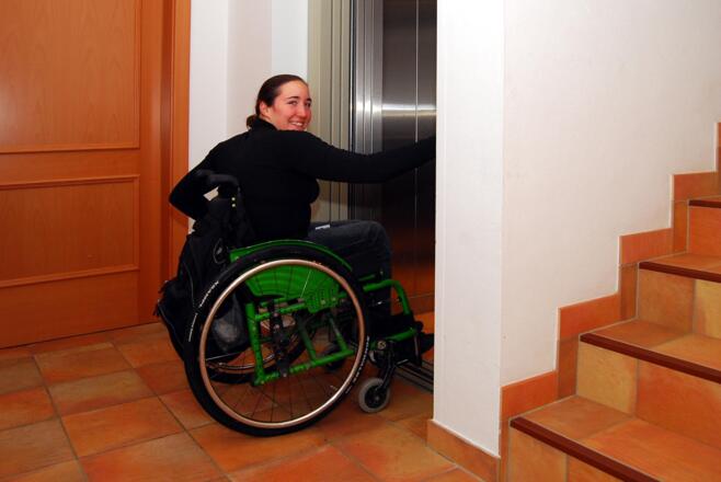 Barrierefrei - Personenaufzug