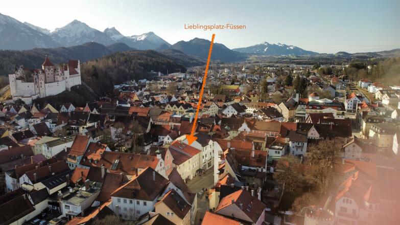 Lage Ferienhaus Lieblingsplatz in der Altstadt