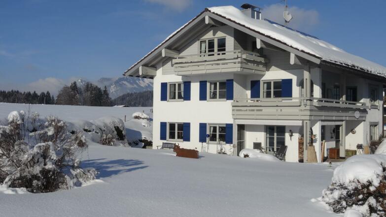 sonniger Wintertag