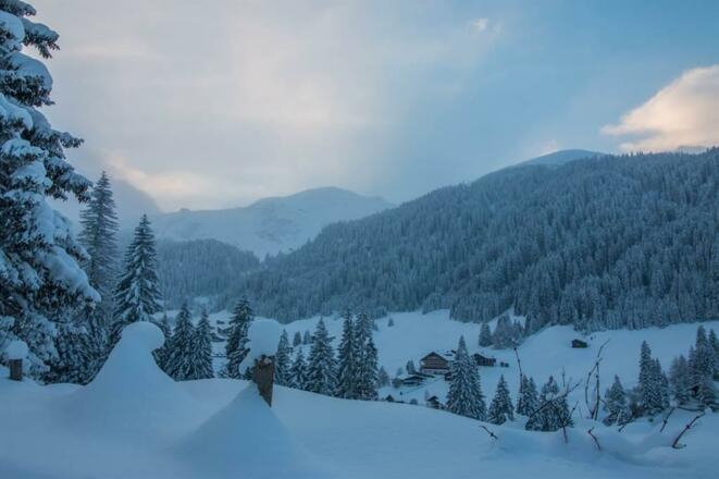 Blick in ein Wintermärchen
