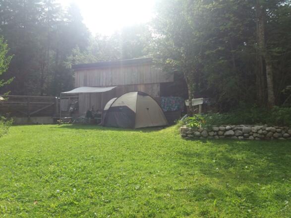 Zelten in Hintersee