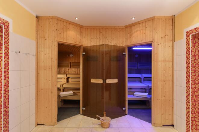 Wellnessbereich - Saunakabinen