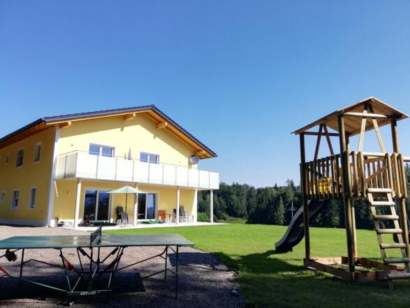 Parkplatz vor der Ferienwohnung