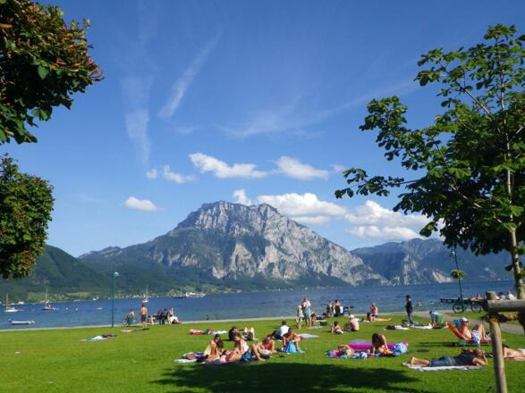 Camping Traunsee Erholungsfläche