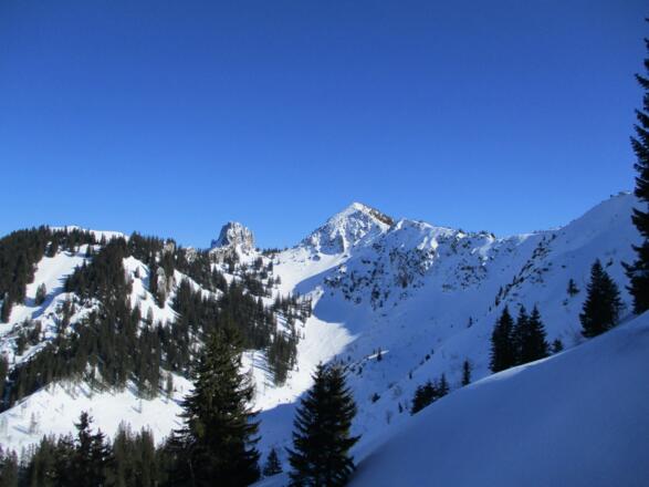 Blick in das Kar zwischen Blankenstein und Risserkogel