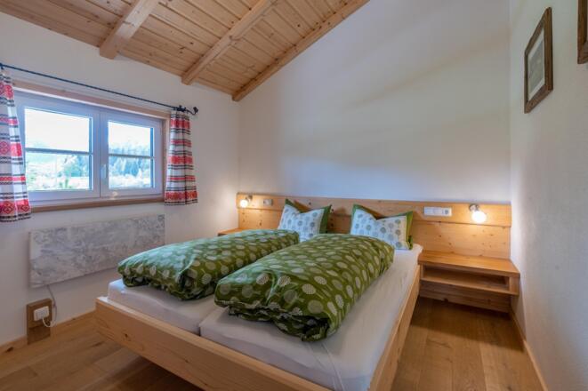 Romantikhütte Schlafzimmer