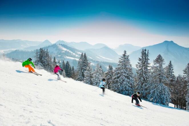 Skifahren im Skigebiet Gaissau-Hinterse