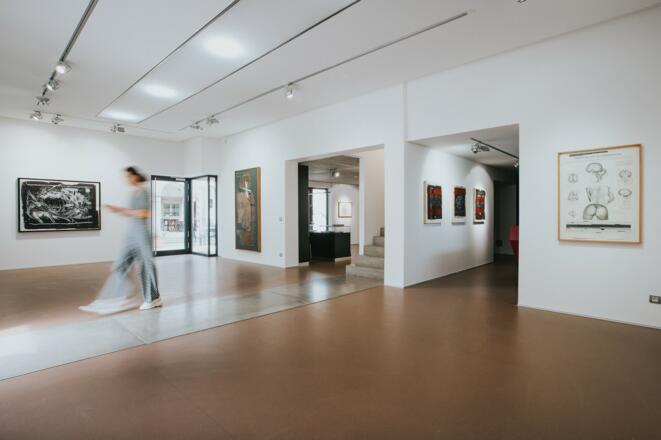 Galerie Seiser von innen