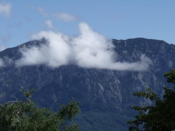 Aussicht, Bauernhof Sperr, Nußdorf am Attersee
