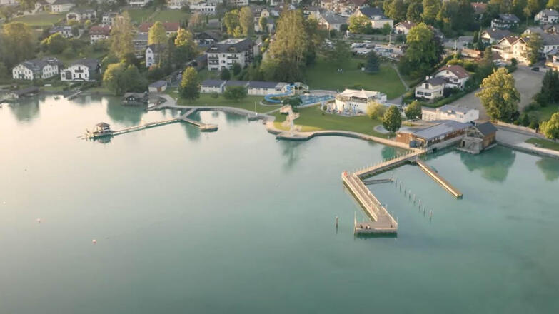Strandbad in Seewalchen am Attersee