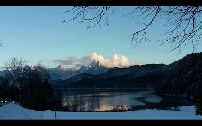 Winterbild Weißensee