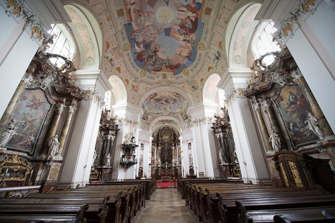 Stiftskirche des Trappistenkloster Engelszell