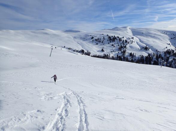 Blick hinüber zur Matehanshöhe