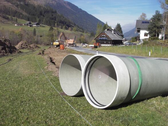 Kraftwerksbau im Sölktal
