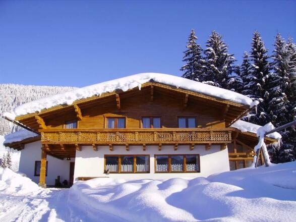 Haus Haigermoser im Winter