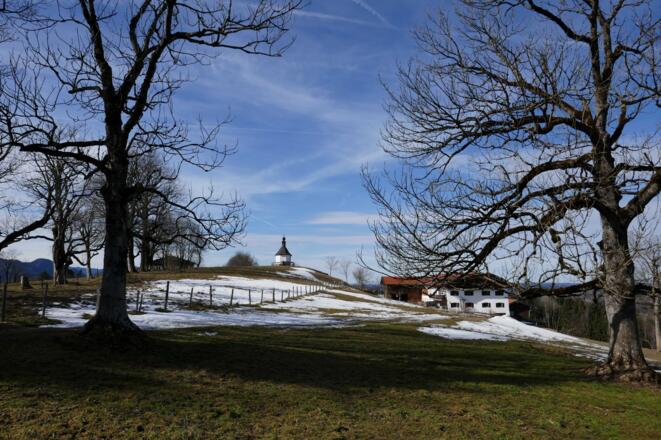 Kapelle an der Stadlbergalm auf der Alternativroute