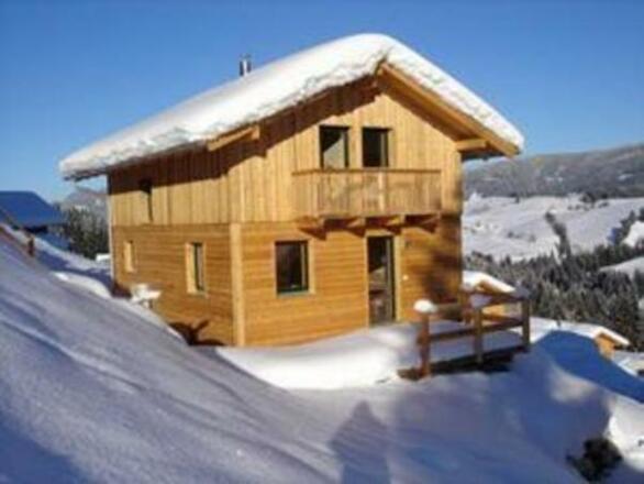 Das verschneite Haus