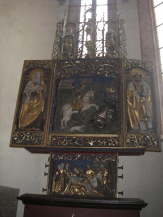 Altar in Maria Saal