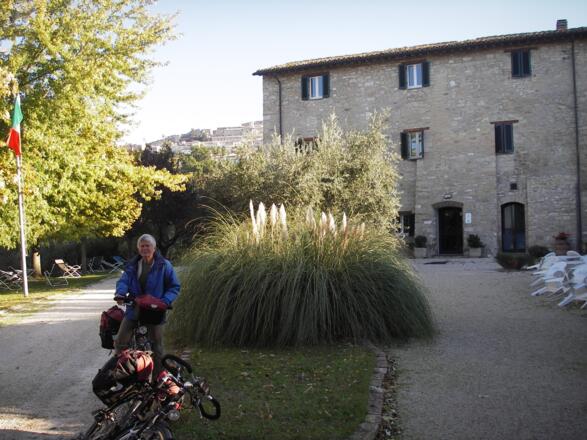Abfahrt Hostel Assisi