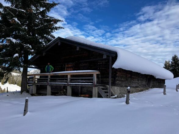 Pause gefällig? Die Haushamer Alm ist perfekt dafür geeignet.