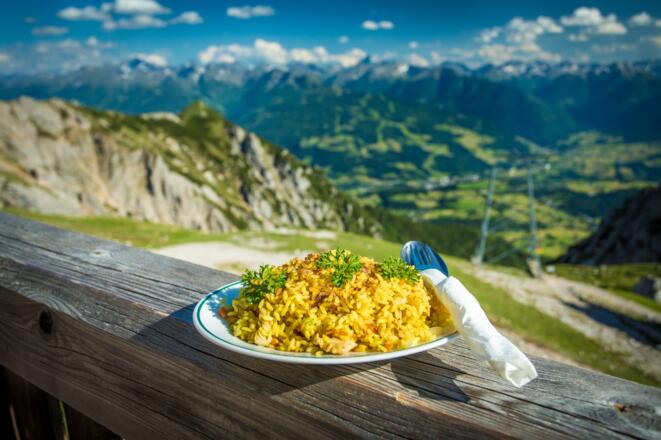 Nepalesisches Spezialgericht von unserem Nepalesischem Koch Mingmar zubereitet...