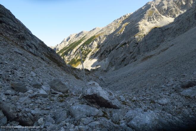 Markierungsstangen für den Winter