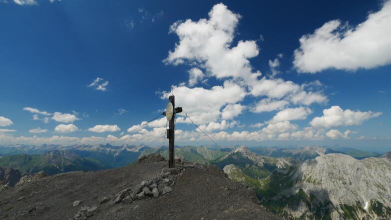 Gipfel der Hinteren Platteinspitze