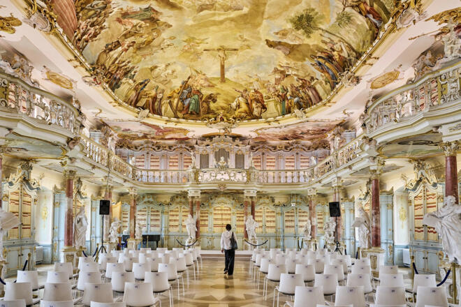 Bibliothekssaal Kloster Schussenried