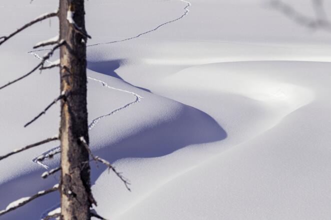 Winterlandschaft Melköde