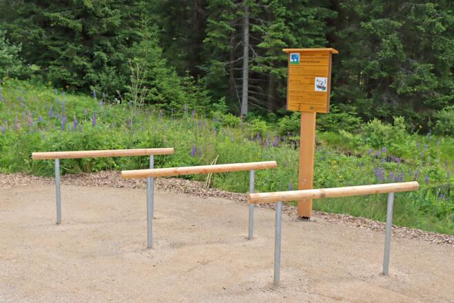 Fahrradparkplatz Hammerklause