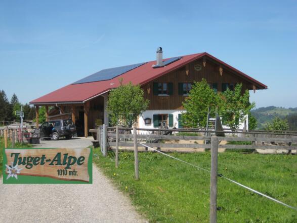 Hier die JUGET ALPE.
