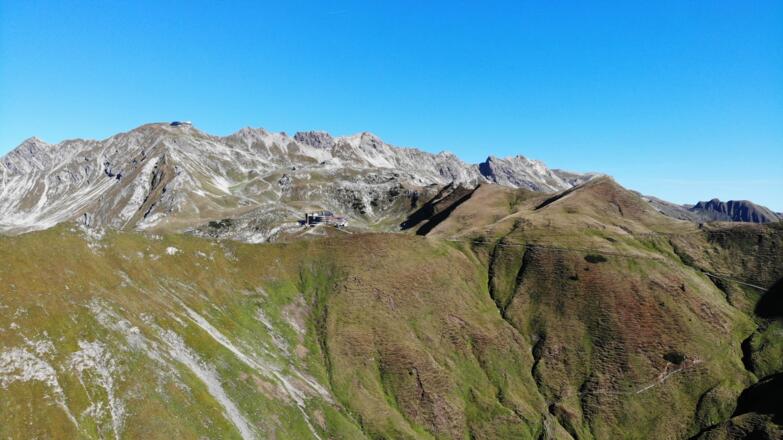 Blick zum Edmund-Probst-Haus