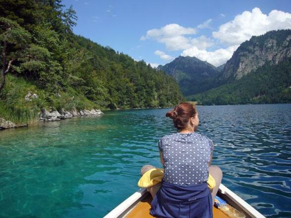 Umgebung - Bootstour Alpsee