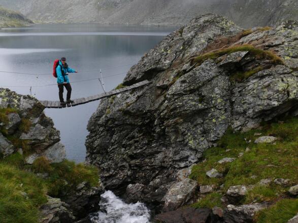 Auf dem Weg zur Wangenitzseehütte
