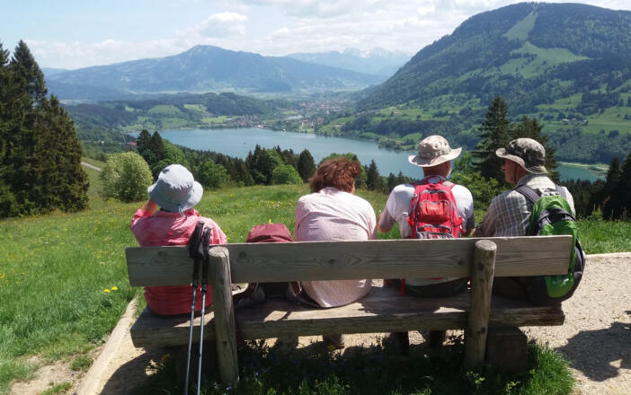 Schönes Wetter - schöne Aussicht - nette Leute.