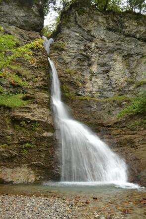 Wasserfall unter der Bärgündelealpe